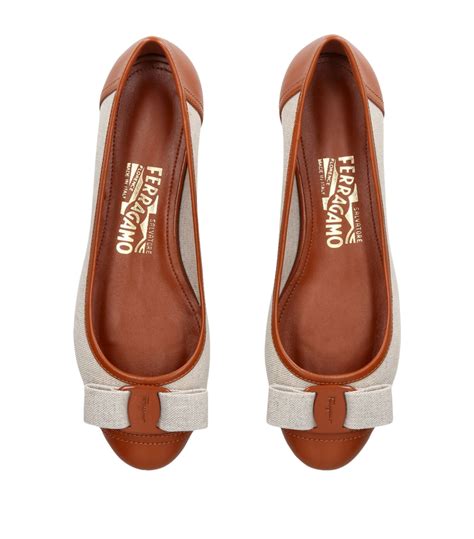 ferragamo varina flats women.